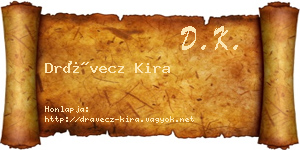 Drávecz Kira névjegykártya